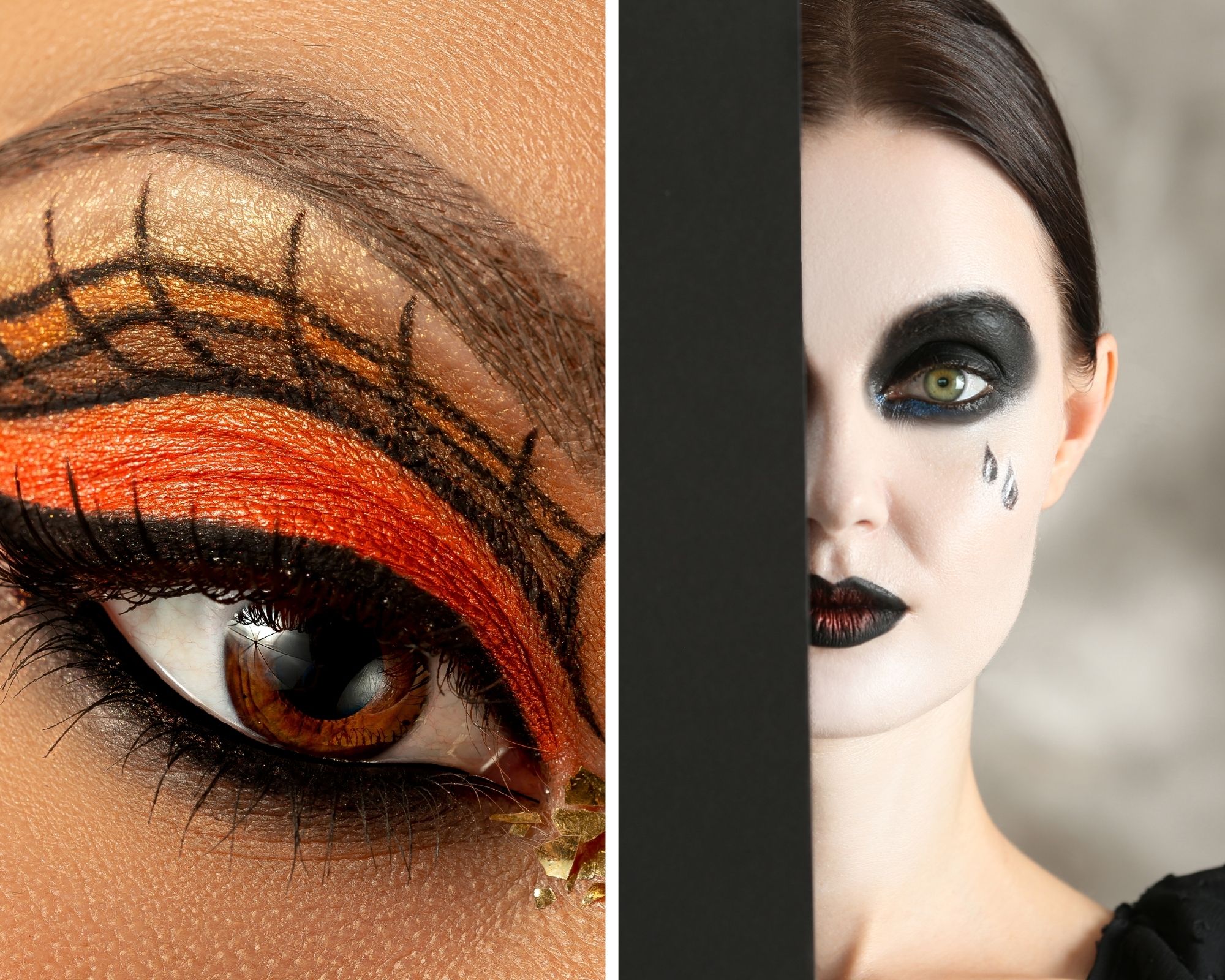 Maquillage pour fête d'halloween